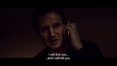 youtube liam neeson i will find you